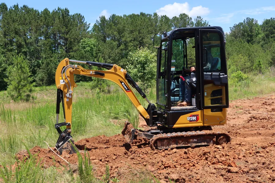 SANY SY20C — Small Swing Boom Excavators
