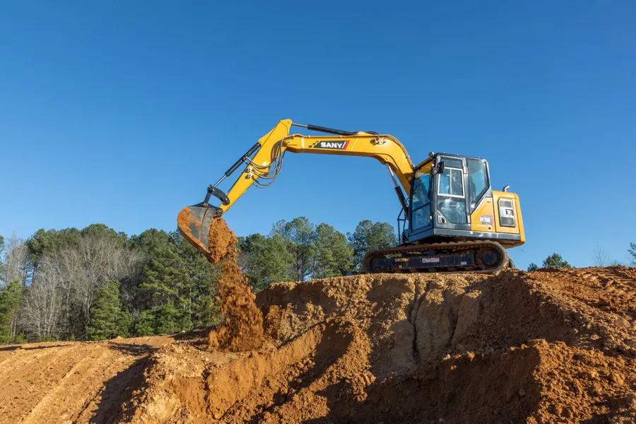 SANY SY75C — Small Fixed Boom Excavators