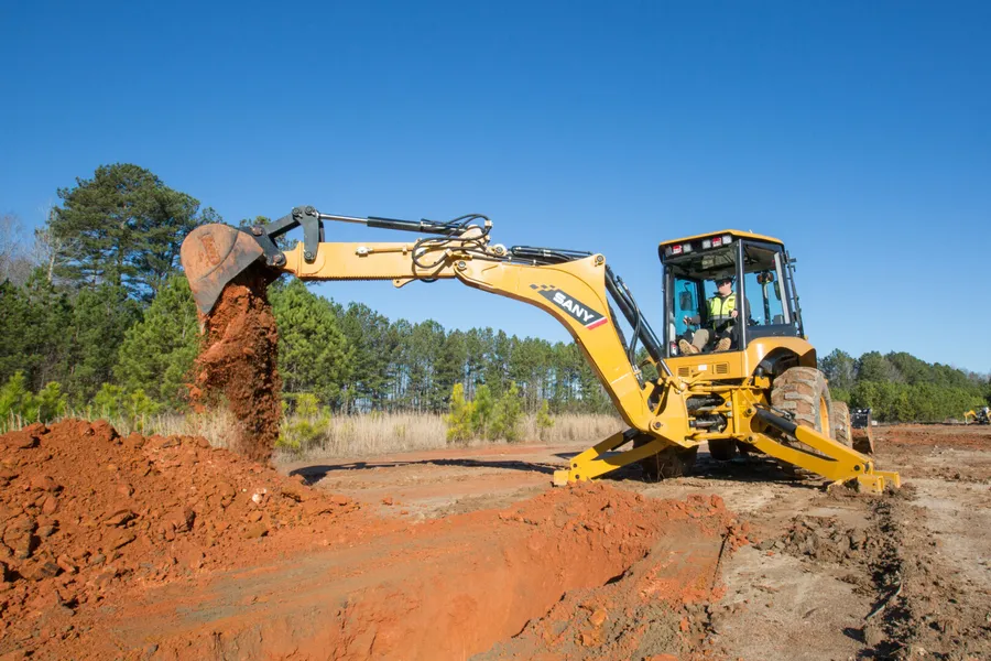SANY BHL95 — Backhoe Loader